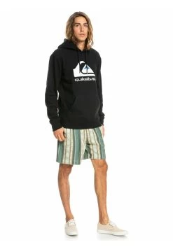 Quiksilver Big Logo - Hoodie - Black