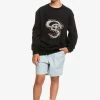 Quiksilver Snackey Gardian- Sweater - Black -Kleding Verkoop 96817c9c253243fa8ad89043742babcb