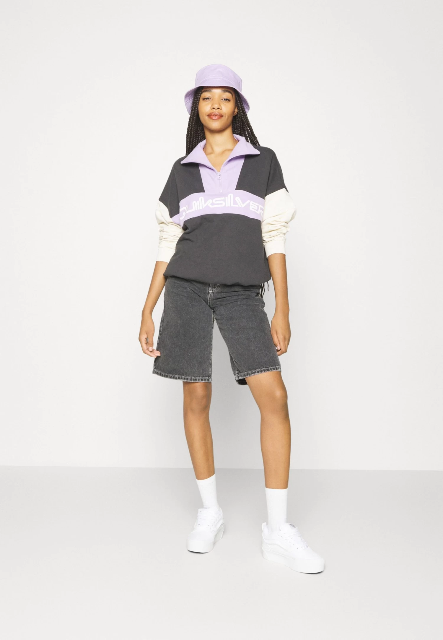 Quiksilver Block - Sweater - Tarmac 7 Quiksilver Block - Sweater - Tarmac - Afbeelding 5