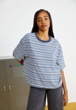 Quiksilver Uni Tee - T-Shirt Print - Bering Sea Ember