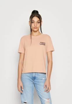 Quiksilver Uni Screen Tee - T-Shirt Print - Café Crème -Kleding Verkoop 981bac08244f47a399aa20eea81b6e3d