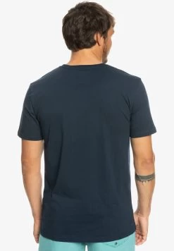 Quiksilver Between The Lines Ss - T-Shirt Print - Navy Blazer -Kleding Verkoop 9aa8893dd911468e82f9a371e8562c61