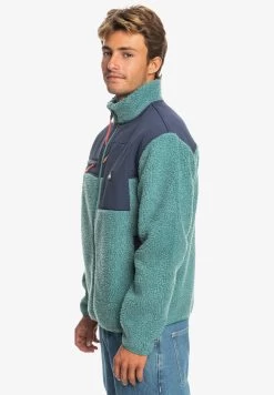 Quiksilver Shallow Water Fz - Fleece Trui - Brittany Blue -Kleding Verkoop 9c23cc0d5f9f405ebbf11a5d919ace36