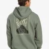 Quiksilver Moonlit Mountain- Hoodie - Khaki -Kleding Verkoop 9d0859f333374d3dbc8da4c5805b407a