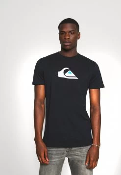 Quiksilver Complogo Byj0 - T-Shirt Print - Black