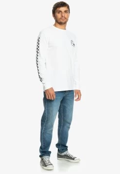 Quiksilver The Original - Longsleeve - Off White -Kleding Verkoop a524c136889c4a7db673cbe0d21627ca