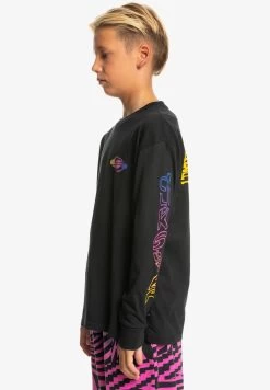 Quiksilver Radical Flag Ls Yth - Longsleeve - Black -Kleding Verkoop a5cfd4e410cb445d97d719e7cb4d4177