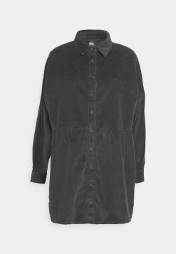 Quiksilver Uni Dress - Blousejurk - Dark Grey -Kleding Verkoop a99d83bd383746faaf2ca32821c9f615