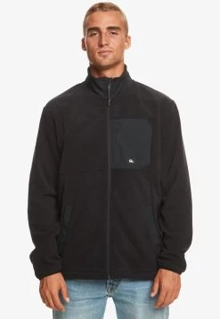Quiksilver Collar Mit Reissverschluss - Fleecejas - Black