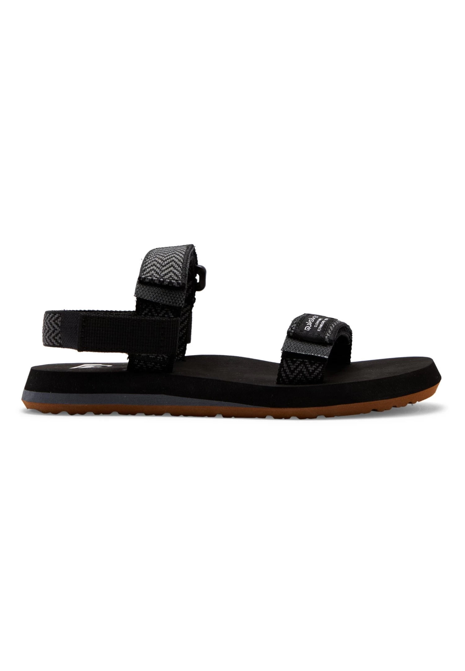 Quiksilver Monkey Caged - Outdoorsandalen - Black/Grey/Black 4 Quiksilver Monkey Caged - Outdoorsandalen - Black/Grey/Black - Afbeelding 2