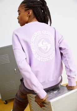 Quiksilver Uni Oversized Crew - Sweater - Purple Rose