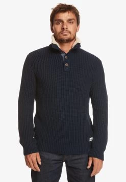 Quiksilver Boulevard Des Plages - Trui - Mottled Light Blue