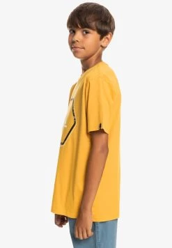 Quiksilver In Shapes - T-Shirt Print - Bright Gold -Kleding Verkoop b65710d280074da7beb2e3027d0c114b