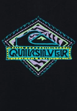 Quiksilver Rising Water Tees - T-Shirt Print - Black -Kleding Verkoop b92386949c654664a7dd9e440208db80