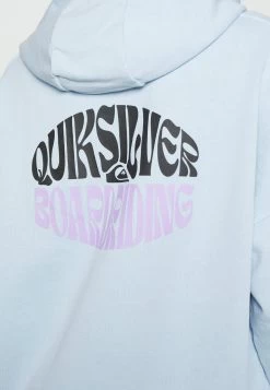 Quiksilver Uni Oversized Hoodie - Sweater - Clear Sky -Kleding Verkoop be5ec54af3bc40d394789e589a93fff2