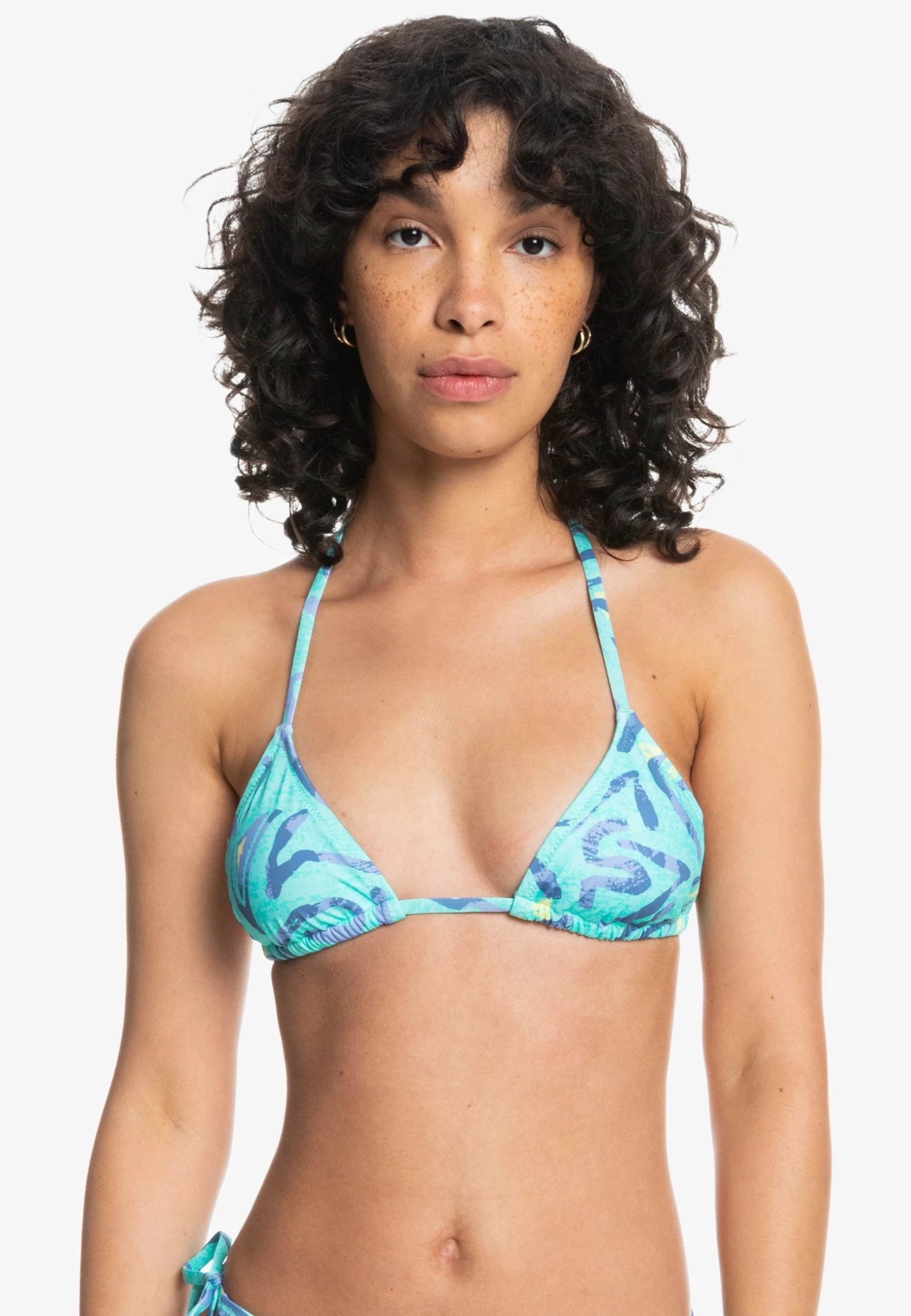 Quiksilver Bikinitop - Aqua Sky Strange Daze 3 Quiksilver Bikinitop - Aqua Sky Strange Daze