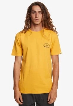 Quiksilver Timeless Spin - Pour Eqyzt07311 - T-Shirt Print - Yolk Yellow -Kleding Verkoop c4a001b1e29b4176ae030b19969a4e02