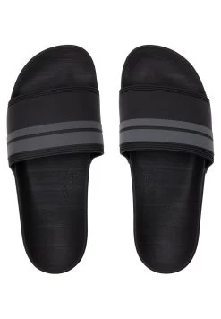 Quiksilver Rivi Slide - Badslippers - Black Black Grey -Kleding Verkoop c59c3d6ba90941299eb38bb339ce6234