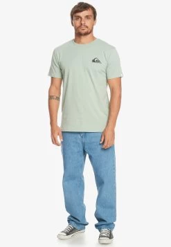 Quiksilver MwminilogoRrr0 - T-Shirt Print - Green -Kleding Verkoop c70c2f3230b6481b872fc2930ba582ee