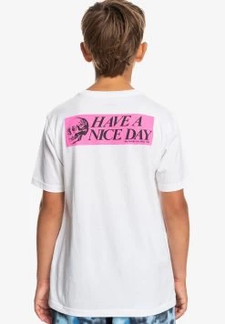 Quiksilver Nice Days Ss Yth - T-Shirt Print - White 9 Quiksilver Nice Days Ss Yth - T-Shirt Print - White -Kleding Verkoop c7c5b8eec0a84adda44f6fd60a7a7b5f