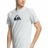 Quiksilver Complogo Byj0 - T-Shirt Print - Athletic Heather -Kleding Verkoop ca7685012e9b40cd9eb6303dc7290184