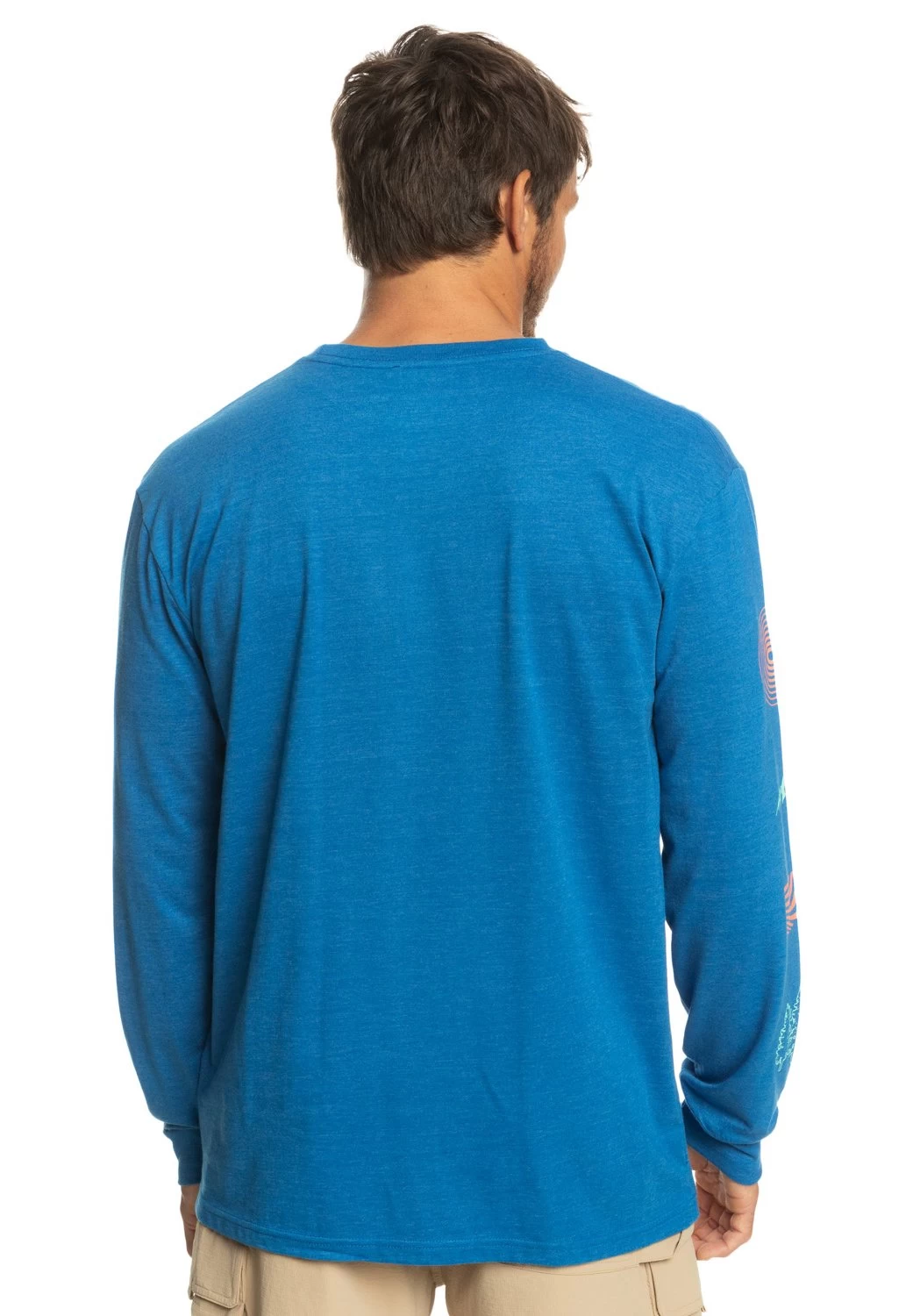 Quiksilver Fragment Of Nature Ls - Longsleeve - Snorkel Blue 5 Quiksilver Fragment Of Nature Ls - Longsleeve - Snorkel Blue - Afbeelding 3