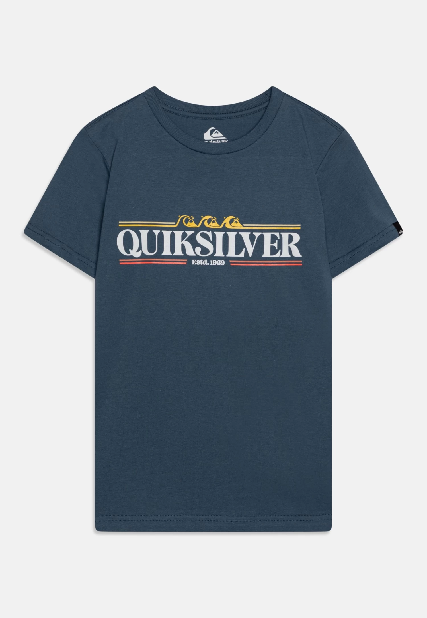 Quiksilver Gradient Line Tees - T-Shirt Print - Bering Sea 3 Quiksilver Gradient Line Tees - T-Shirt Print - Bering Sea