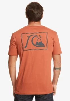 Quiksilver Theoriginal Kvj0 - T-Shirt Print - Brown