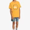 Quiksilver In Shapes - T-Shirt Print - Bright Gold 1 Quiksilver In Shapes - T-Shirt Print - Bright Gold -Kleding Verkoop d798319c91aa4bfb85b1f18e274ea3b6