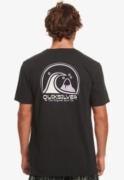 Quiksilver Clean Circle - T-Shirt Print - Kvj