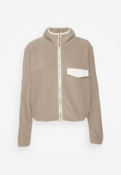 Quiksilver Screen - Fleecejas - Fossil -Kleding Verkoop ded1fa677d99458ea57735264ceed6ee