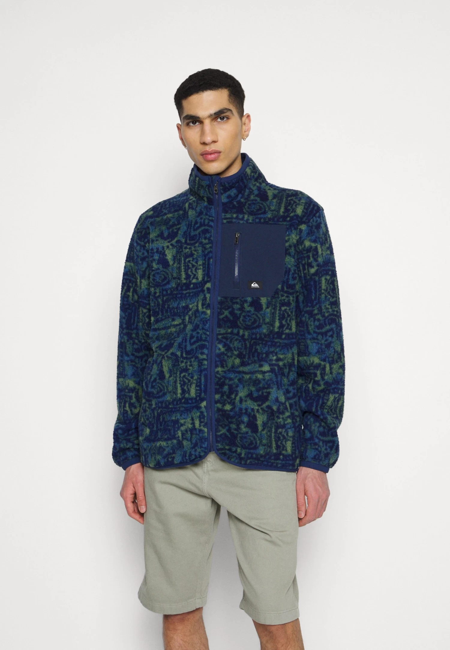 Quiksilver Clean Coasts- Fleecejas - Naval Academy Vintage 5 Quiksilver Clean Coasts- Fleecejas - Naval Academy Vintage - Afbeelding 3