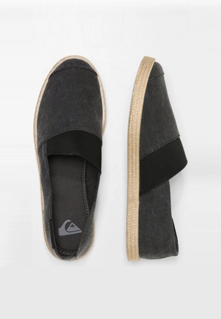 Quiksilver Espadrilles - Solid Black 4 Quiksilver Espadrilles - Solid Black - Afbeelding 2