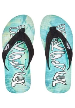 Quiksilver Molokai Layback - Teensandalen - Green Blue Yellow -Kleding Verkoop e20609ae779a409c9af5753fbf3b5e5a