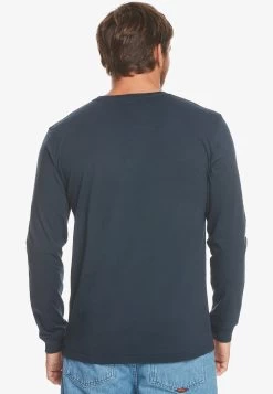 Quiksilver Circled Script - Longsleeve - Longsleeve - Blue -Kleding Verkoop e3277b57af5f40b799f5be91e4f02a17