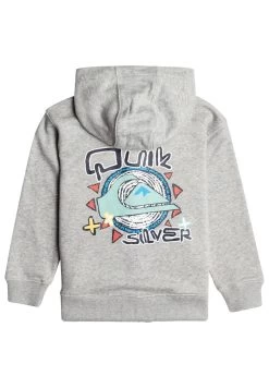 Quiksilver Vintage Rising Lines Zip Boy - Sweater Met Rits - Light Grey Heather -Kleding Verkoop e379e71c98f3434ab96386f5d8156015