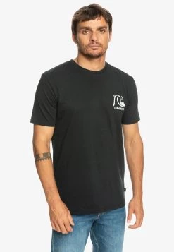 Quiksilver Theoriginal Kvj0 - T-Shirt Print - Black -Kleding Verkoop e932f3a3248d4abfbb24ac33c2651d55