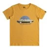 Quiksilver Steel - T-Shirt Print - Mustard -Kleding Verkoop eac1b0f05a6c48dbba7e23d25efa1b63