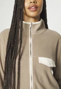 Quiksilver Screen - Fleecejas - Fossil -Kleding Verkoop eb93f551fc8c4043861123757f300c3d