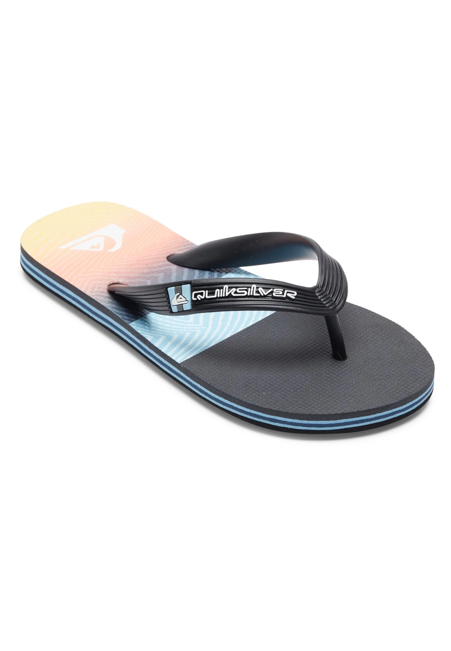Quiksilver Teensandalen - Black Orange Grey 4 Quiksilver Teensandalen - Black Orange Grey - Afbeelding 2