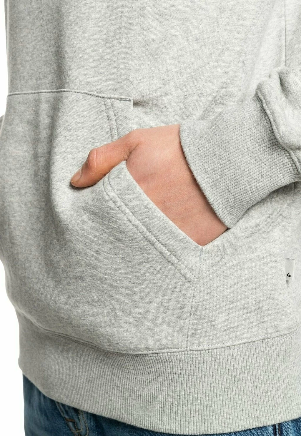 Quiksilver Big Logo - Hoodie - Athletic Heather 6 Quiksilver Big Logo - Hoodie - Athletic Heather - Afbeelding 4