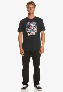 Quiksilver The Land Down Under - T-Shirt Print - Kvj -Kleding Verkoop f0814dd93bd942bea9c65b3ad2acf424