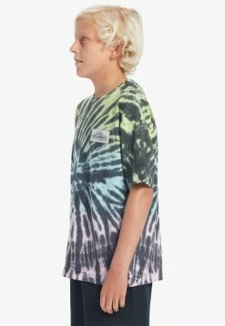 Quiksilver Radical Times - T-Shirt Print - Green -Kleding Verkoop f7a57abeff624e3789724d8bb68eec50