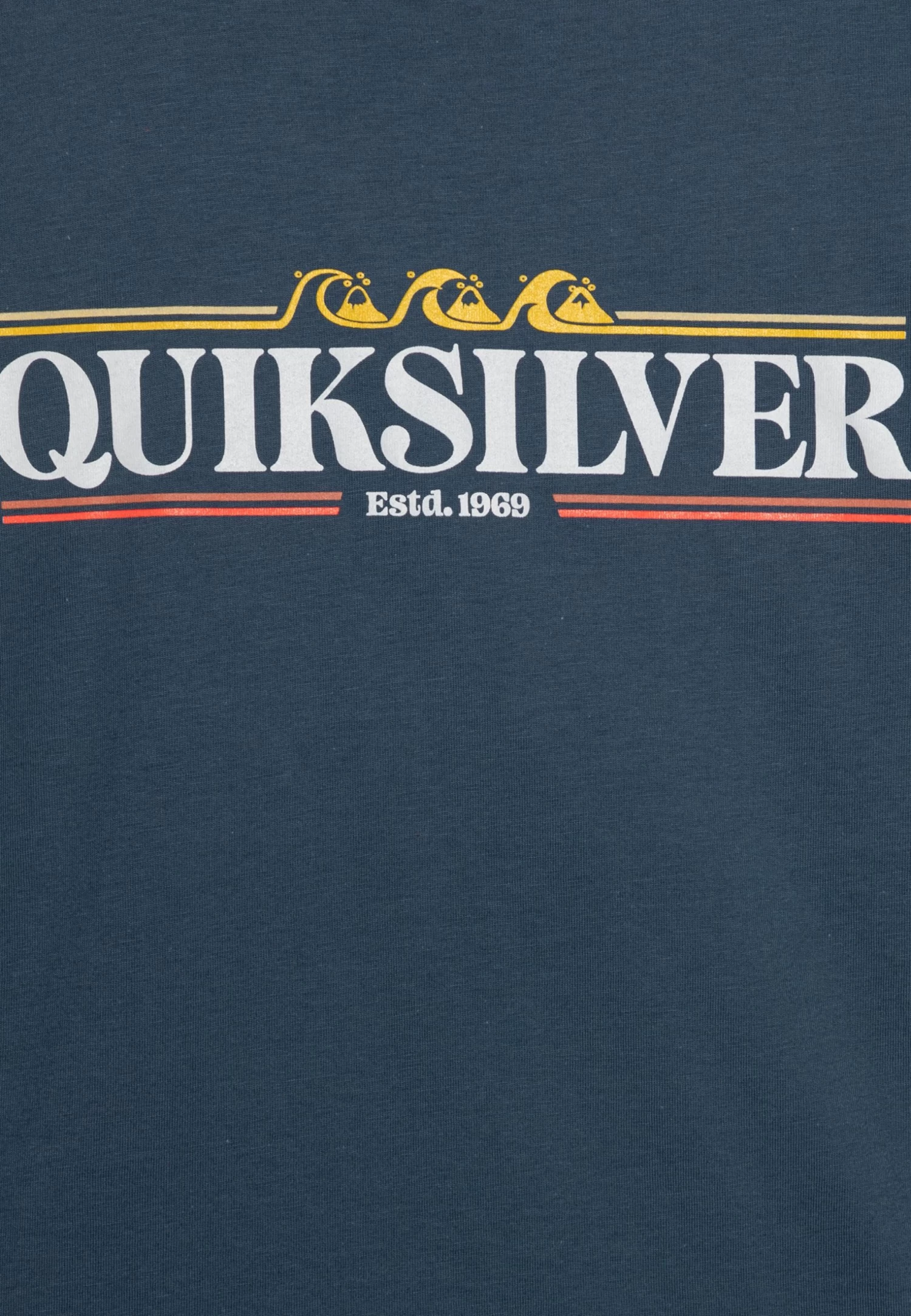 Quiksilver Gradient Line Tees - T-Shirt Print - Bering Sea 5 Quiksilver Gradient Line Tees - T-Shirt Print - Bering Sea - Afbeelding 3