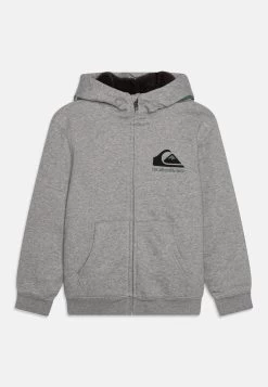 Quiksilver Best Wave Sherpa Youth - Sweater Met Rits - Light Grey Heather