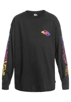 Quiksilver Radical Flag Ls Yth - Longsleeve - Black -Kleding Verkoop fe8dc9b7aac048528adfbc65c12593b1